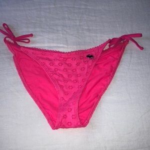 Hot pink Abercrombie bathing suit bottom